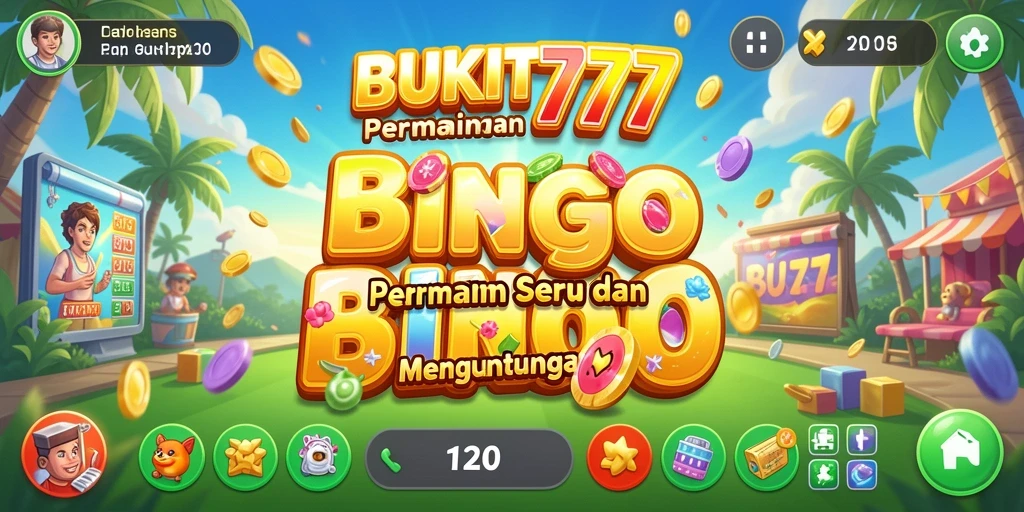 Tampilan gameplay BUKIT777 yang menarik dalam permainan Bingo.