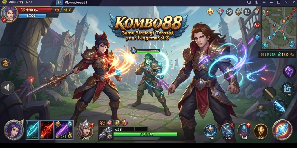 Tangkapan layar <strong>KOMBO88</strong> menampilkan gameplay yang strategis dan mendebarkan.