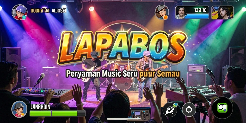 Tampilan gameplay LAPARBOS yang menarik dan menghibur.