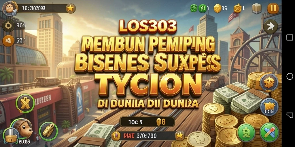 Tampilan gameplay LOS303 yang menarik dengan berbagai elemen manajemen bisnis.