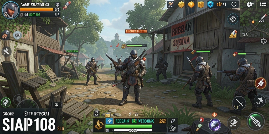Tampilan gameplay SIAP108 yang seru dan menegangkan saat bertarung.