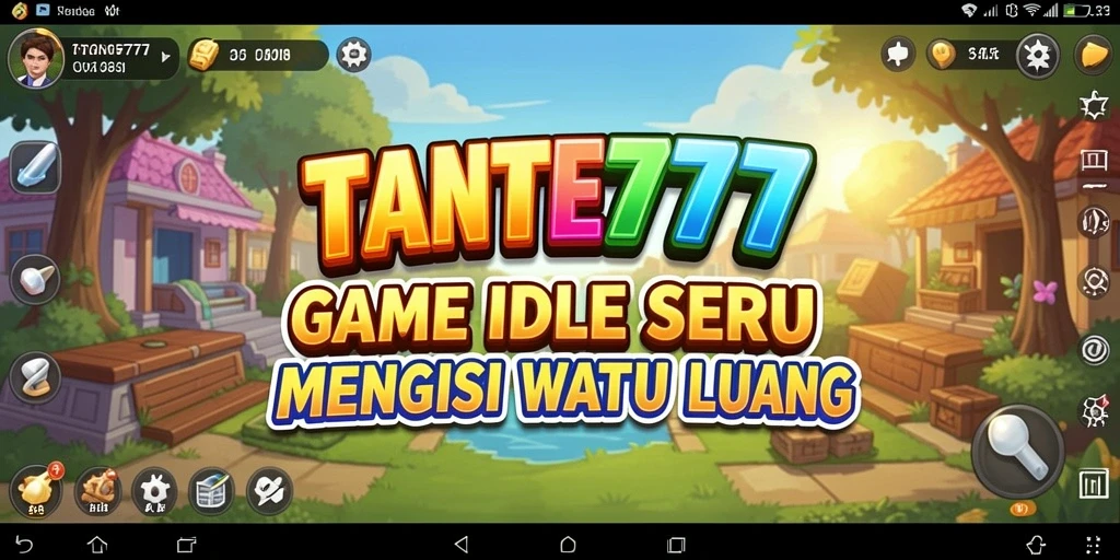 Tampilan gameplay interaktif dan menarik dari TANTE777.