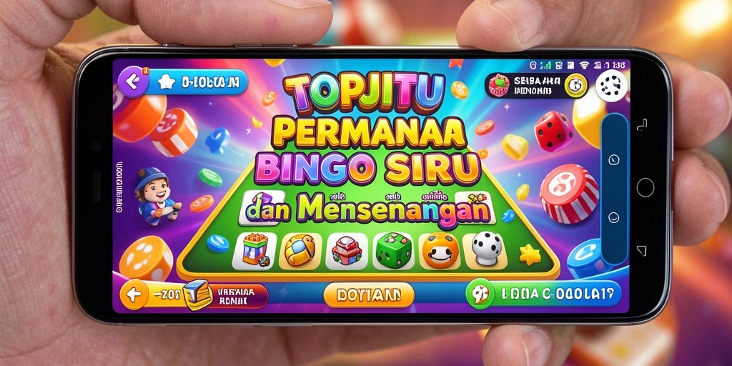Tampilan gameplay Bingo yang seru dan interaktif di TOPJITU.