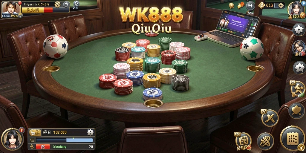 Tampilan gameplay WK888 yang menarik dan kompetitif.